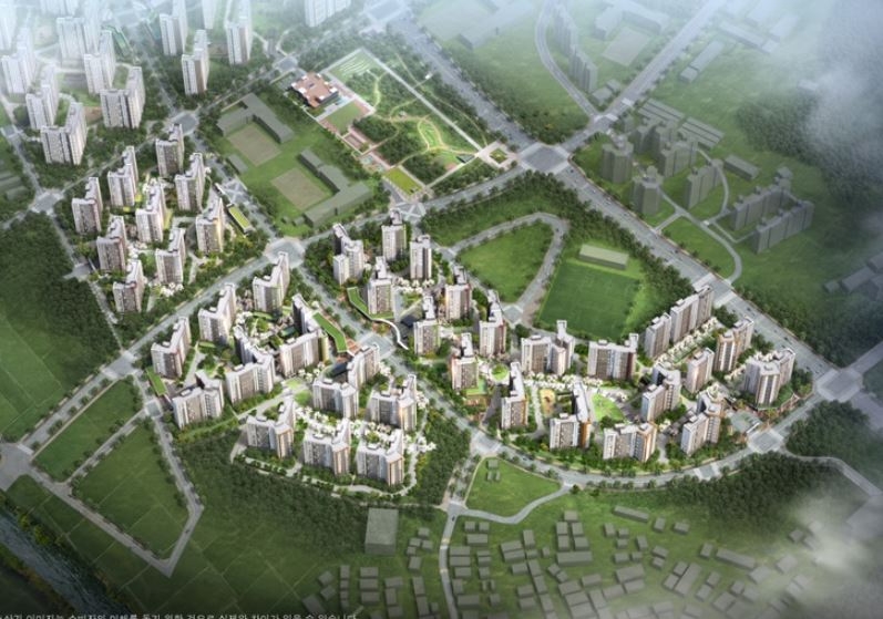 반정 아이파크 캐슬 조감도 / 사진=HDC현대산업개발