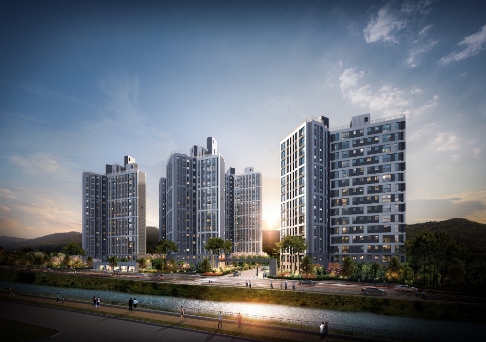 e편한세상 금산 프라임포레 석경투시도 / 사진=위드피알