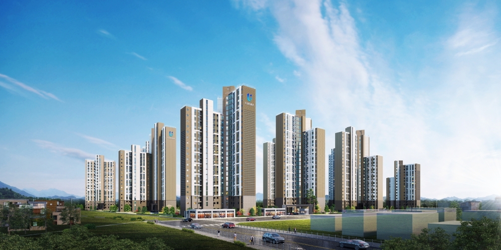 양평 다문지구 반도유보라 아이비파크 투시도. / 사진제공 = 반도건설