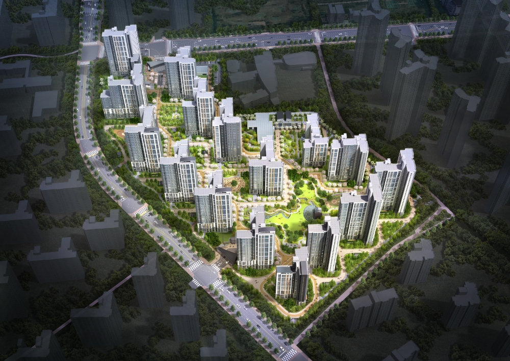 e편한세상 영종국제도시 센텀베뉴 조감도. / 사진제공 = 대림산업