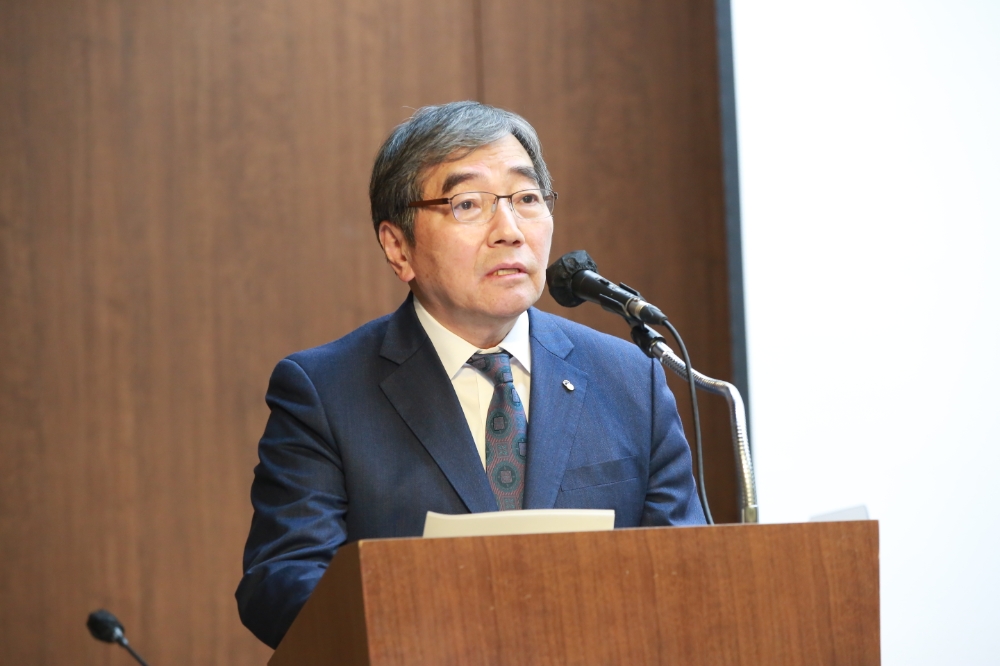 윤석헌 금융감독원장이 임원회의에서 사모펀드 분쟁조정 절차를 신속히 처리해달라고 말했다. /사진=금융감독원 제공