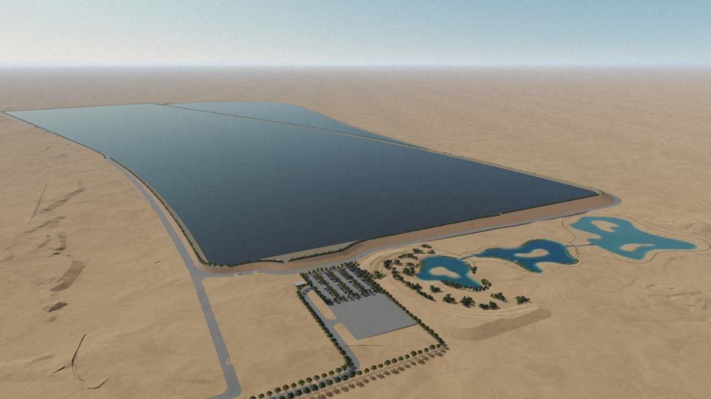 카타르 TSE 저장시설 조감도. / 사진제공 = 현대건설