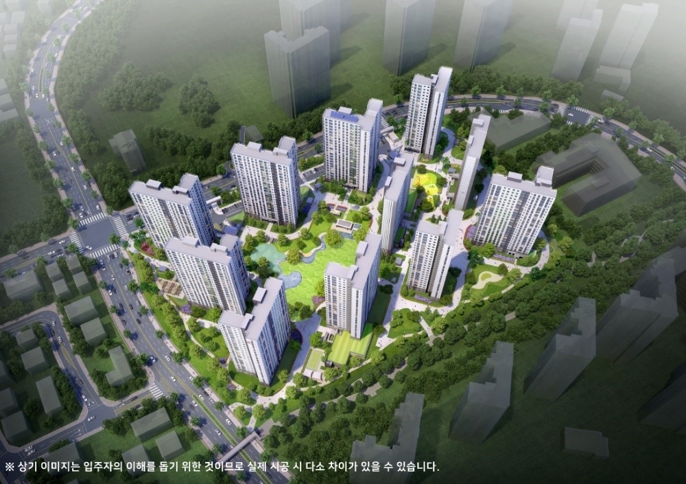 힐스테이트 봉담 조감도. / 사진제공 = 현대건설