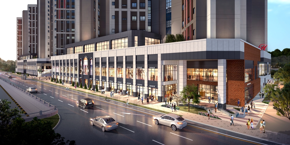 힐스에비뉴 도안 2차 투시도