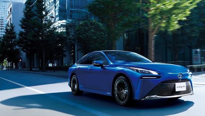 2세대 미라이. 사진=토요타.