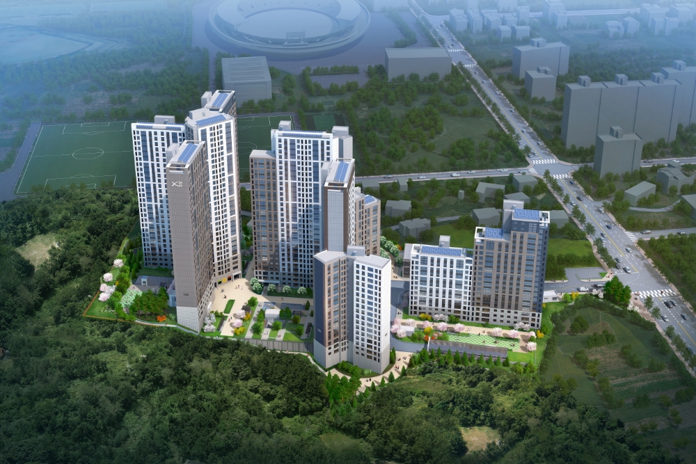 가평자이 조감도