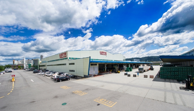 롯데칠성음료 안성공장. / 사진 = 롯데칠성음료