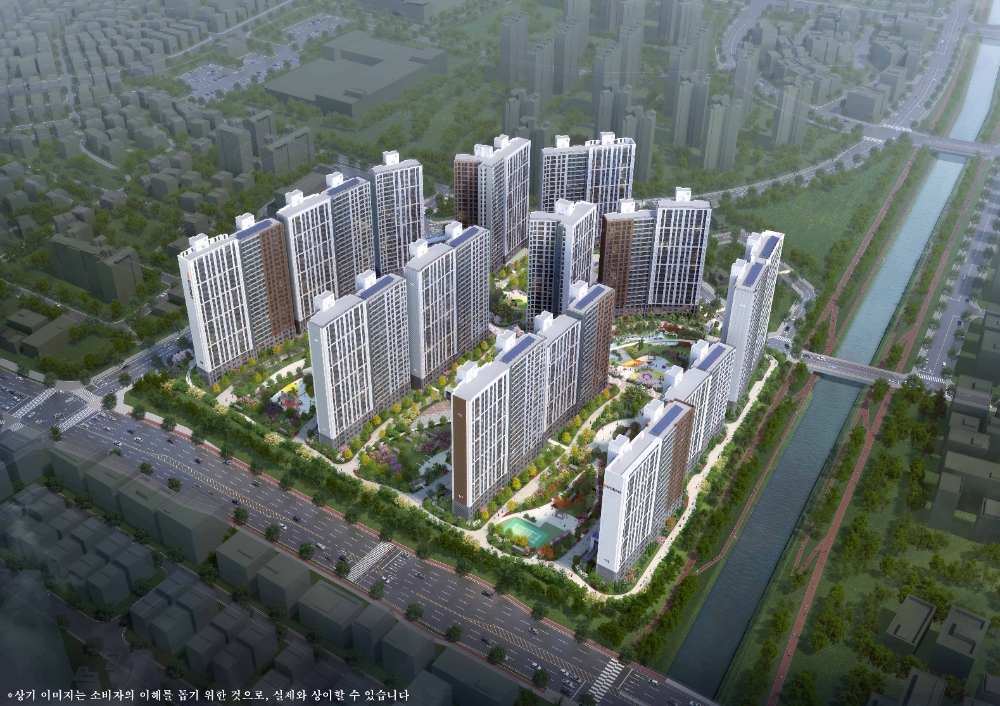 호반써밋 브룩사이드 조감도