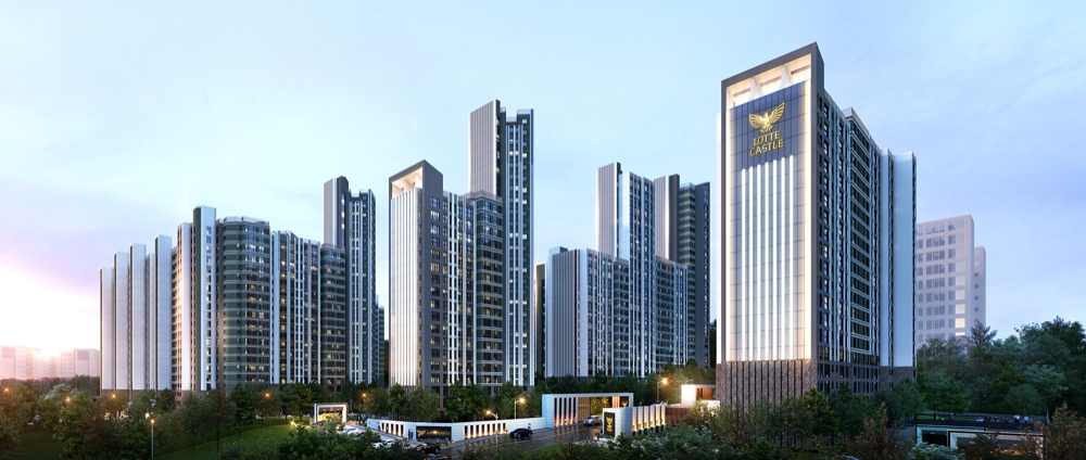 롯데건설 목동2차 우성아파트 투시도./ 사진제공 = 롯데건설