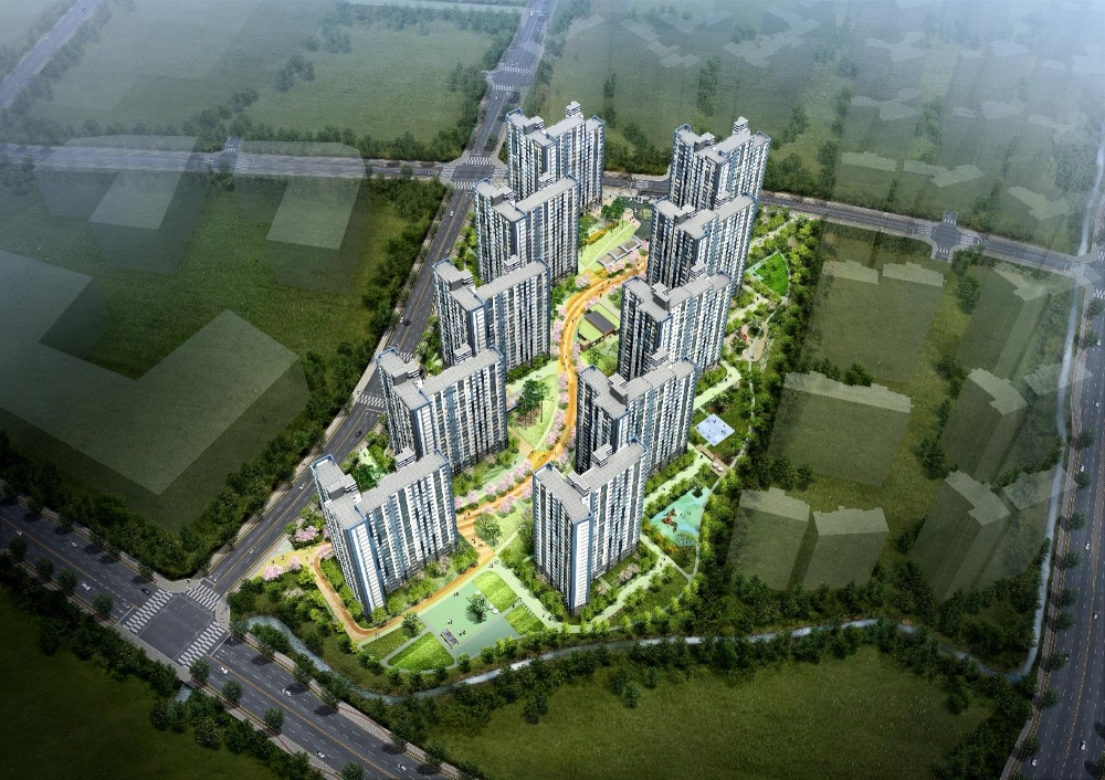 검단신도시 예미지 퍼스트포레 투시도. / 사진제공 = 금성백조