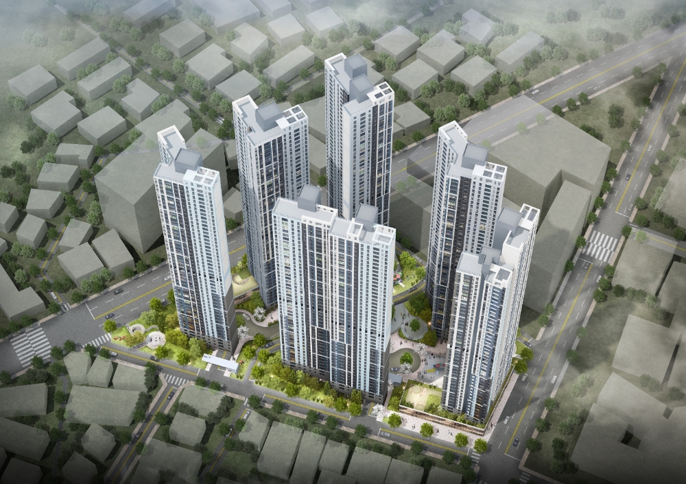 한국토지신탁이 시행하는 대전 유천동 가로주택정비사업 조감도. / 사진제공 = 한국토지신탁