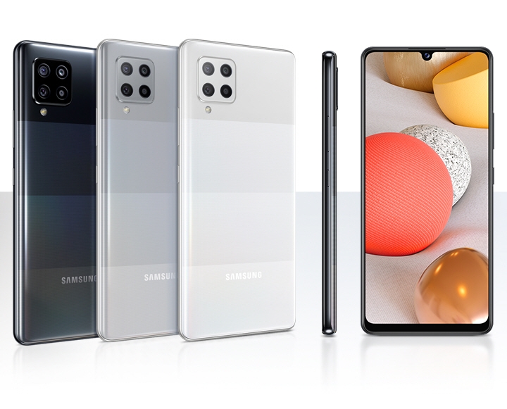 40만원대 '갤럭시A42 5G' 모델. 사진=삼성전자