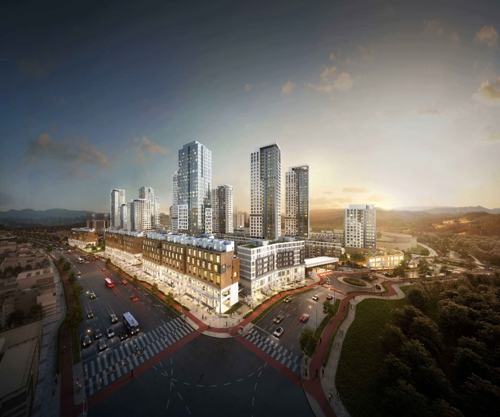 세종 리첸시아 파밀리에 투시도