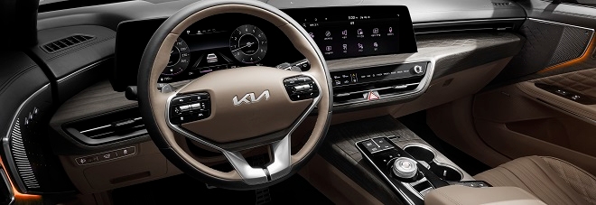 K8 실내. 사진=기아.