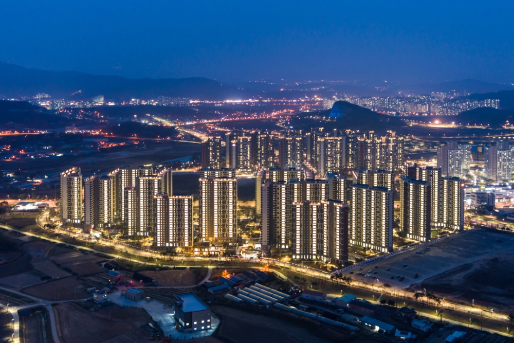 DL이앤씨 e편한세상 옥정 메트로포레 투시도