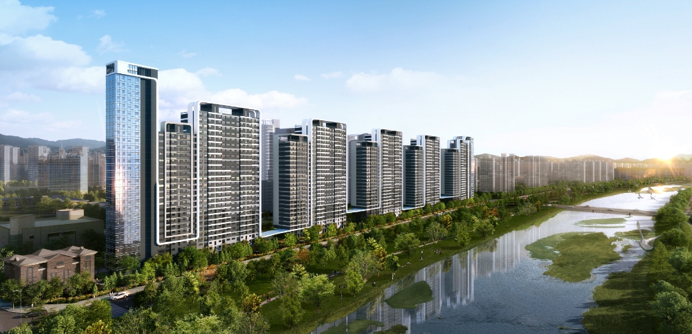 광명 철산한신아파트 리모델링 투시도 / 사진=쌍용건설