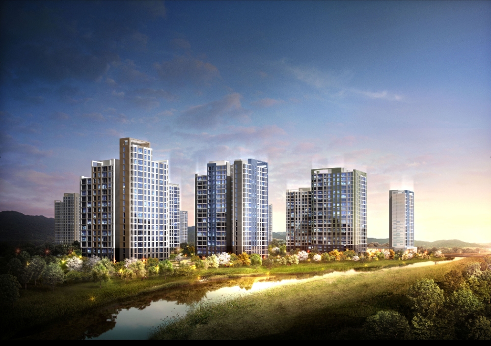 해링턴 플레이스 스마트밸리 투시도. / 사진제공 = 효성중공업