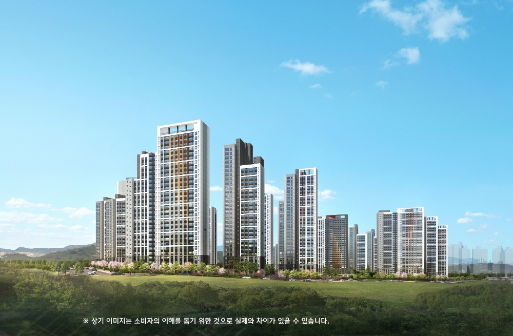 힐스테이트 용인 고전역 투시도