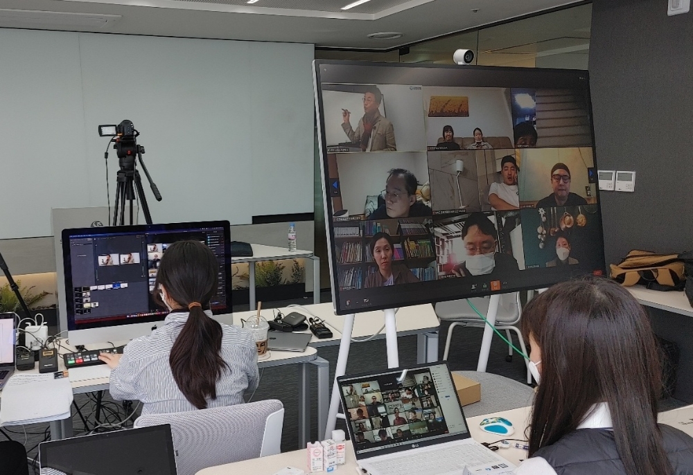 '신한 SOHO사관학교' 개강식 모습. /사진=신한은행 제공