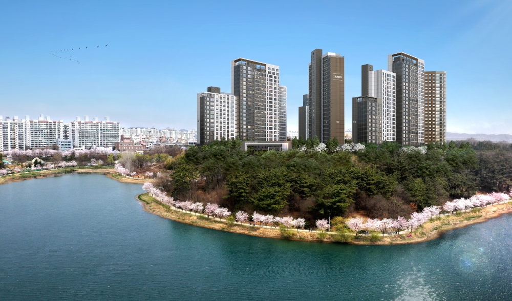 군산 호수공원 아이파크 투시도