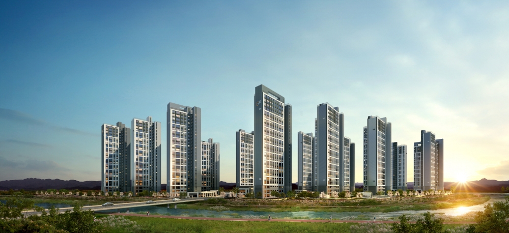 검단신도시 우미린 파크뷰 투시도