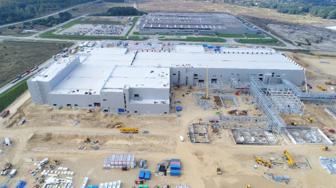 SK이노베이션의 소재사업 자회사 SK아이이테크놀로지(이하 SKIET)가 올해 3분기부터 양산 가동에 들어가는 폴란드 분리막 공장에서 친환경 전력을 사용하기로 했다. 사진=SK이노베이션.