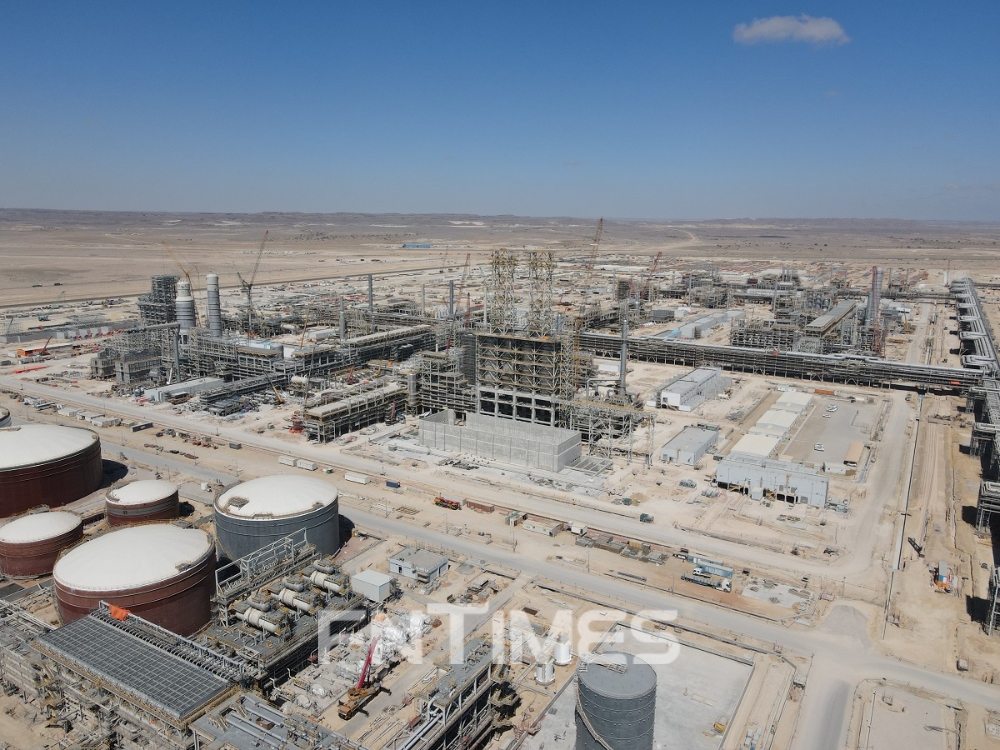 대우건설이 시공중인 오만 DUQM 정유시설 전경 / 사진제공=대우건설