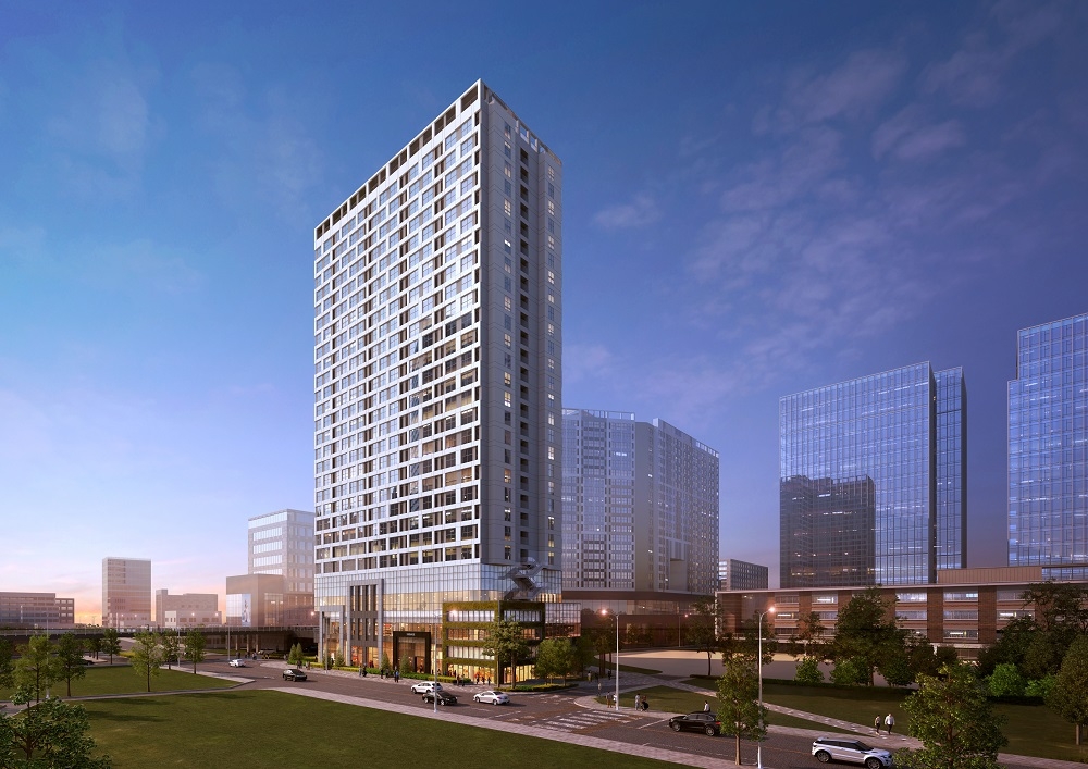 세운 푸르지오 헤리시티 야경투시도 / 사진=대우건설