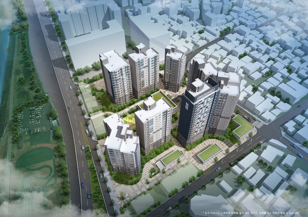 대구 ‘더샵 수성오클레어’ 조감도 / 사진=더피알