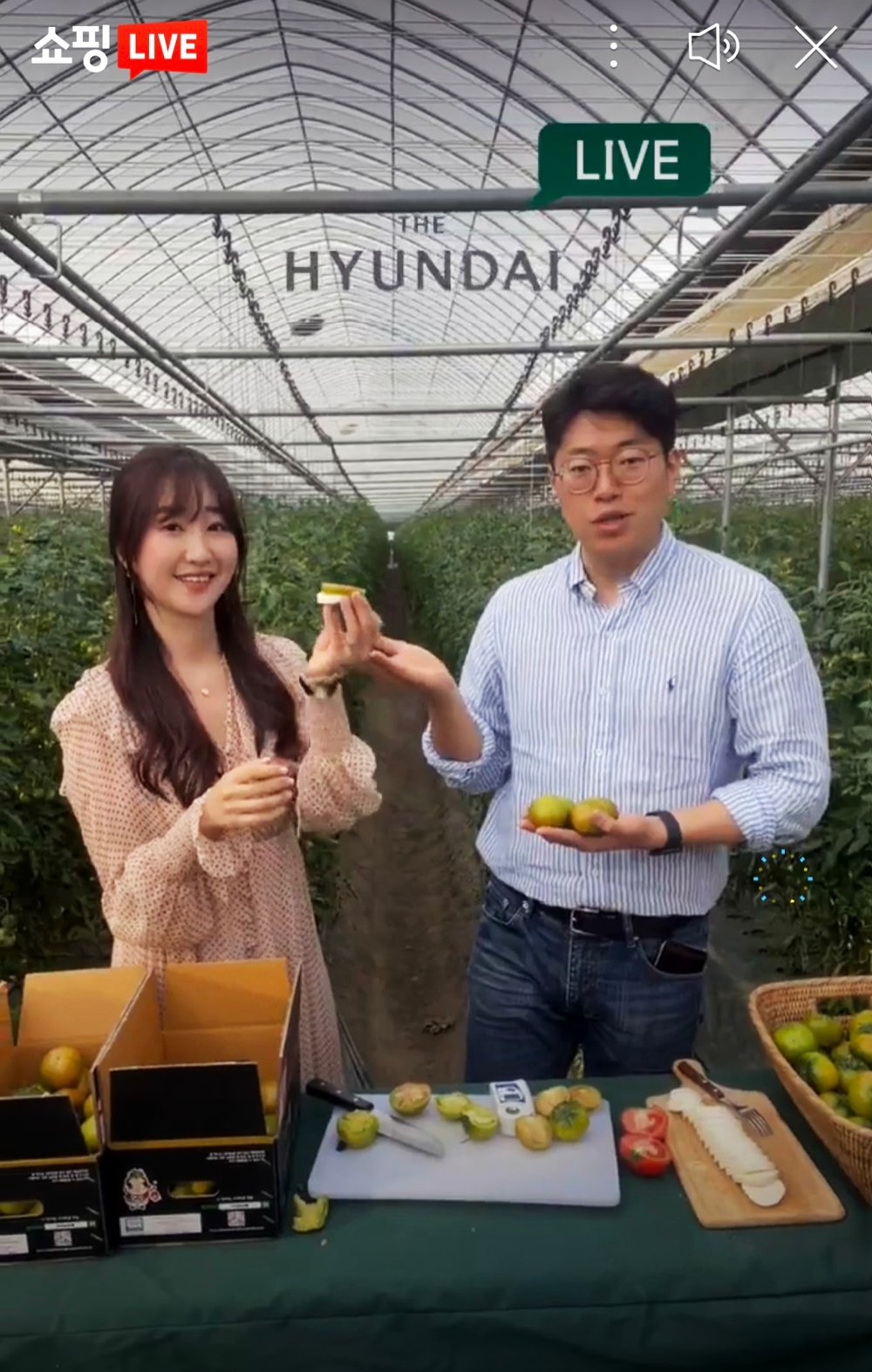 현대백화점 라이브 커머스. / 사진제공 = 현대백화점