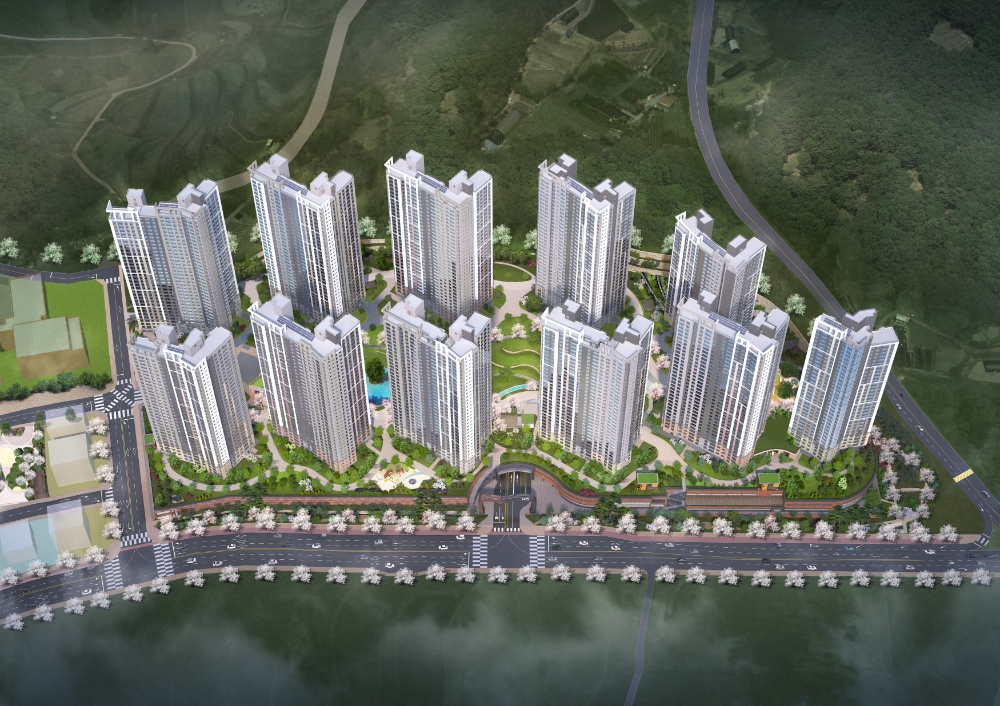 봉담자이 프라이드시티 조감도 / 사진=GS건설