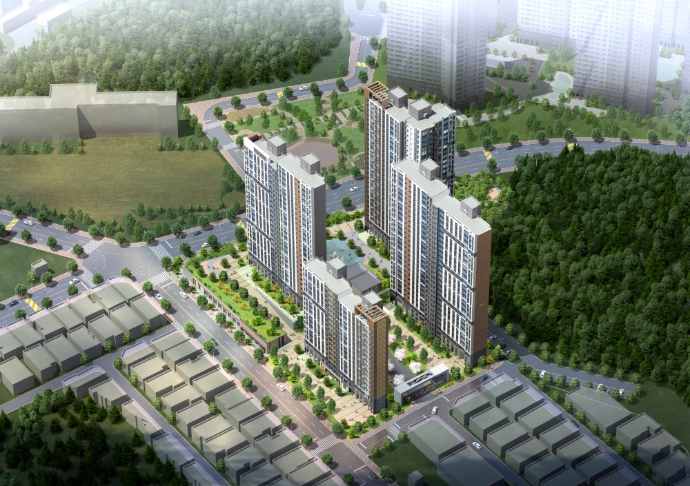 안산선부 한신더휴 조감도