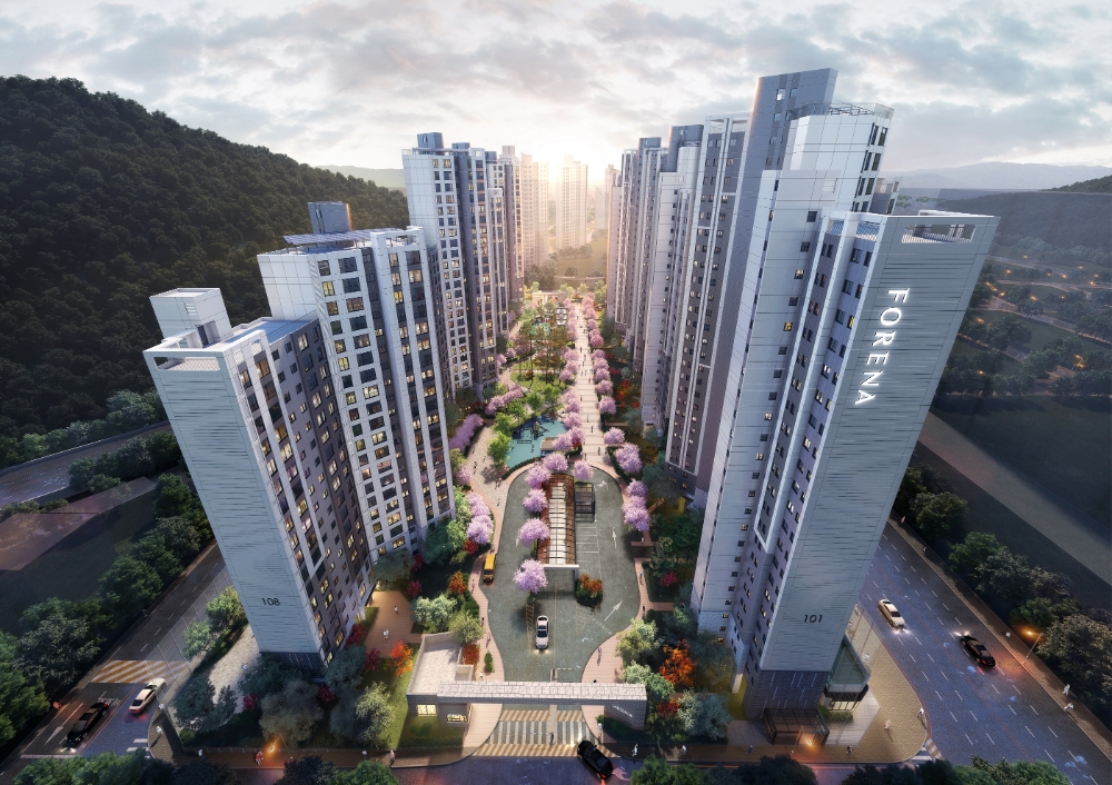 ‘한화 포레나 부산덕천 2차’ 조감도. / 사진=한화건설