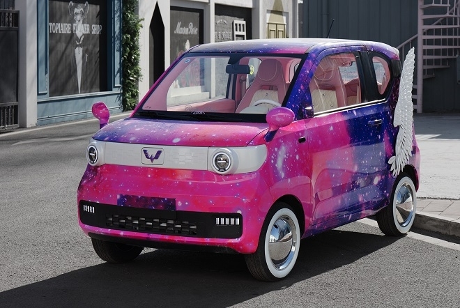 커스텀마이징된 홍광미니. 사진=우링.