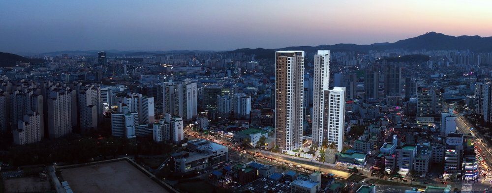 안양 호계동 삼덕진주가로주택정비사업 투시도 / 사진=쌍용건설