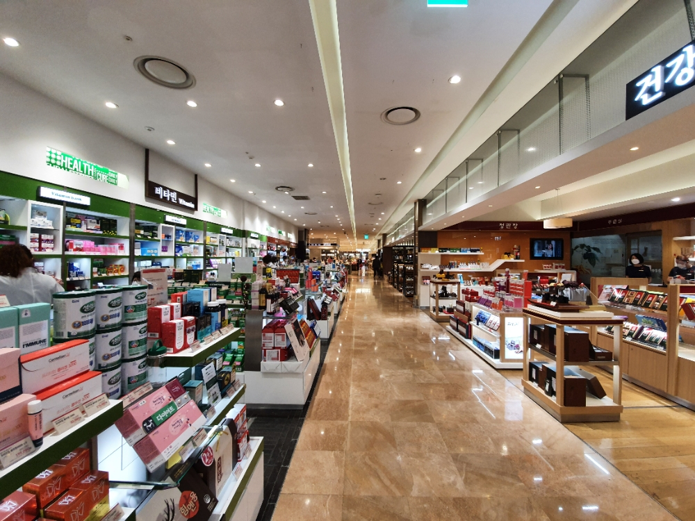 9일 롯데백화점 영등포점 지하 식품관 모습/사진제공=본사취재