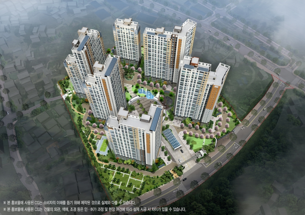 ‘홍성자이’ 조감도. / 사진=GS건설