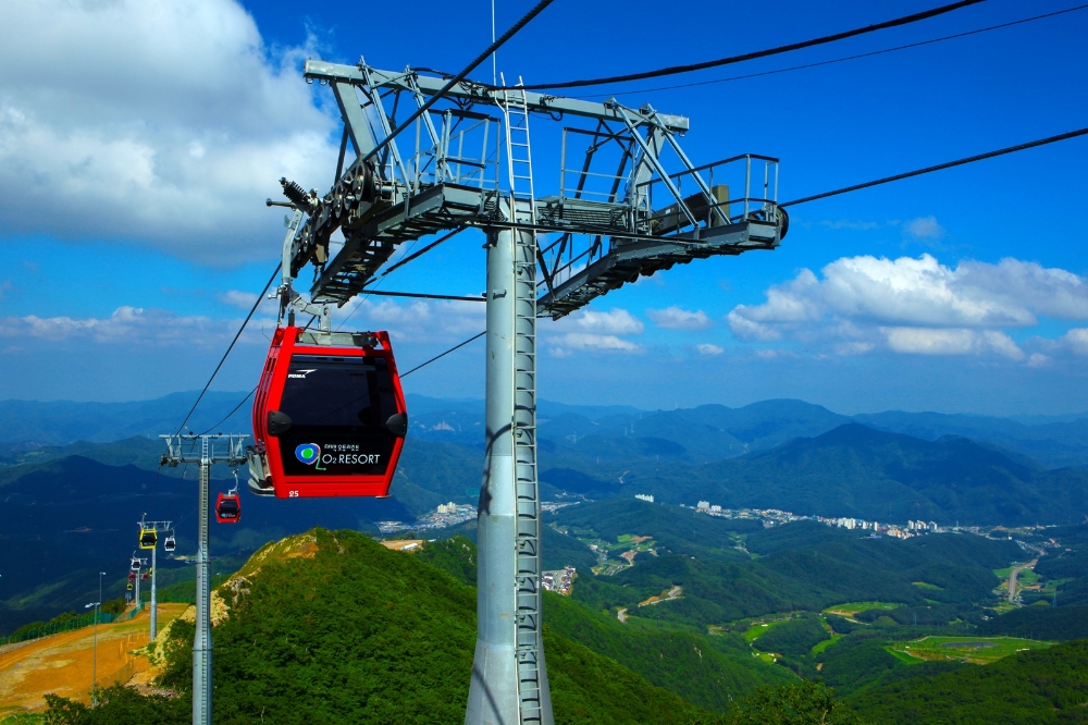 ‘백두대간 관광 곤도라’ 모습. / 사진=부영그룹