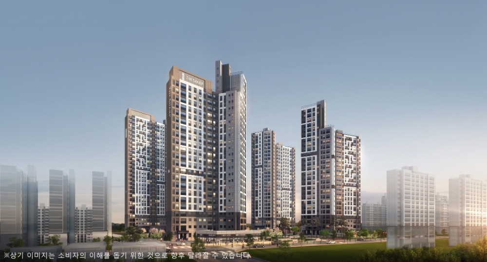 더샵 천안레이크마크 투시도