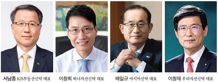 금융지주 신탁사, 책준 앞세워 상반기 실적↑