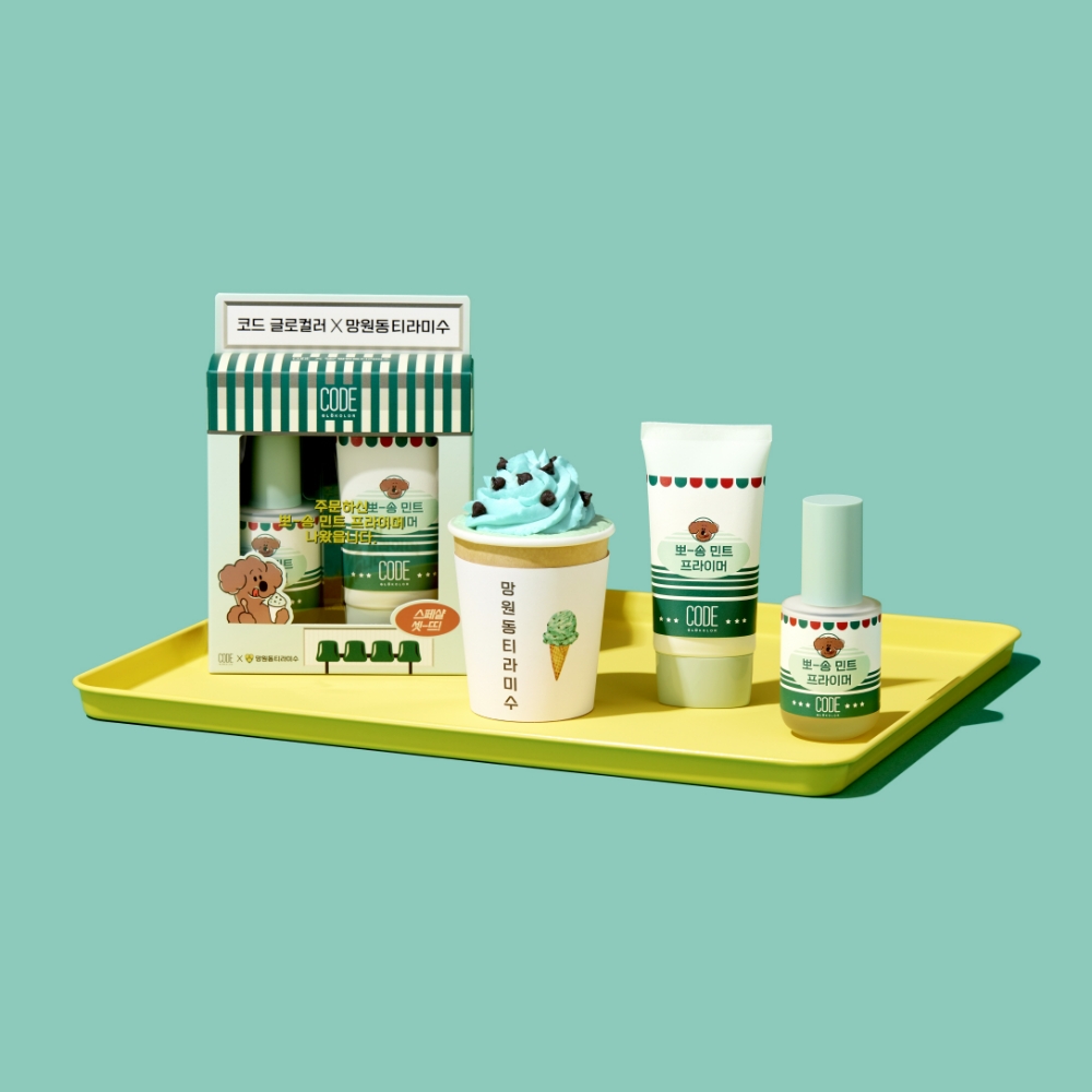 LG생활건강 코드가 망원동티라미수와 협업했다./사진제공=LG생활건강