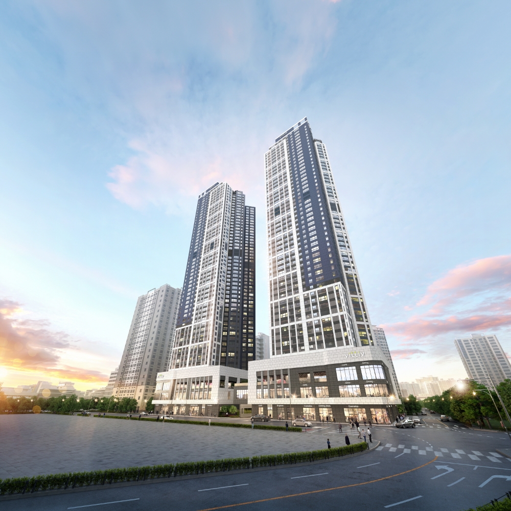 빌리브 어바인시티 투시도