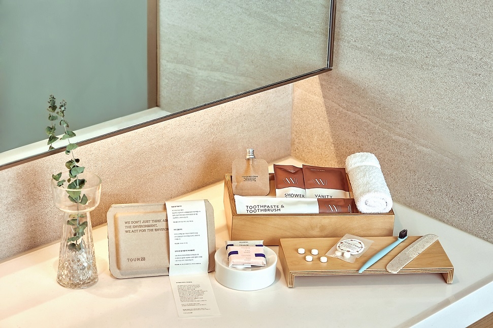 워커힐 비건룸 어메니티./ 사진제공 = 워커힐호텔앤리조트