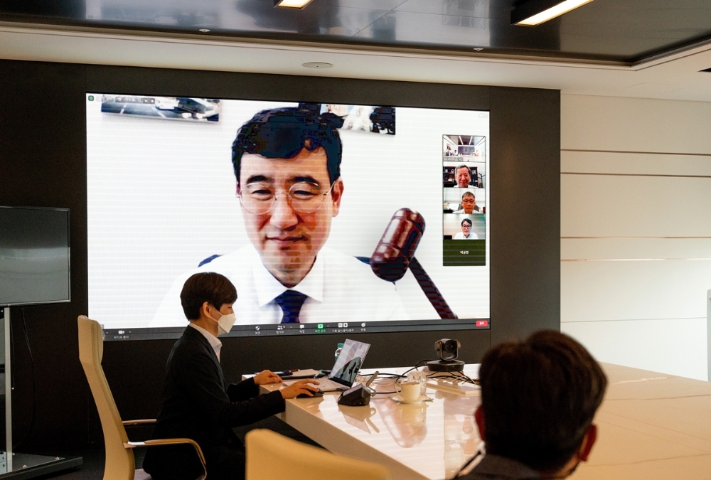 애경그룹이 온라인 이사회를 열고 '거버넌스위원회'를 출범시켰다./사진제공=애경그룹