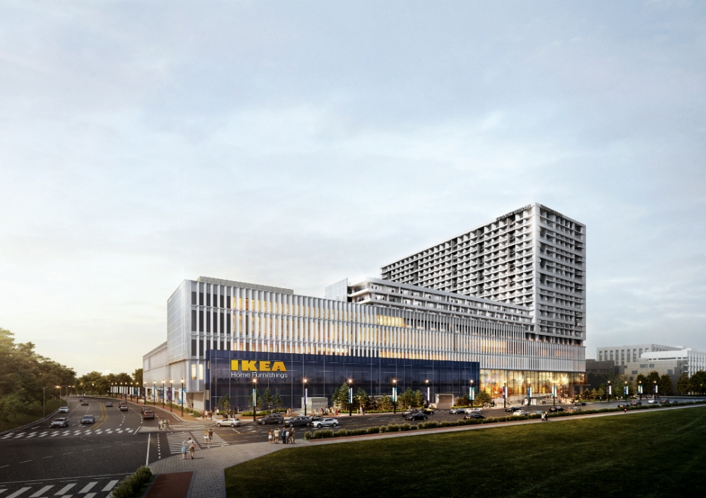 고덕 아이파크 디어반 석경투시도