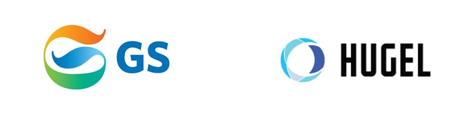 GS CI, 휴젤 CI/사진제공=각 사 홈페이지