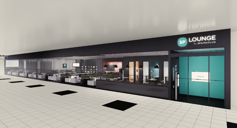 지하철역에 설치된 '스플라운지' 투시도 / 사진제공=스파크플러스