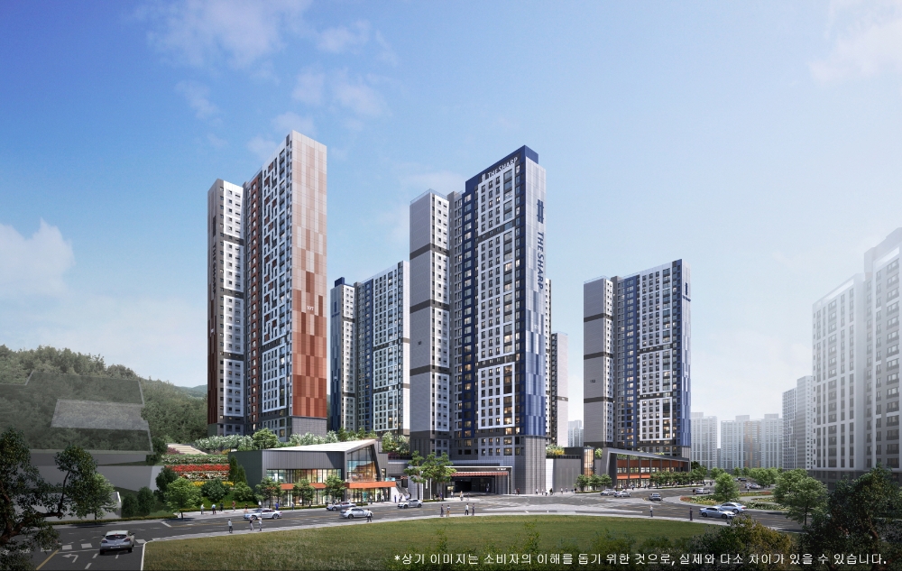 더샵 진주피에르테 투시도 / 사진제공=포스코건설