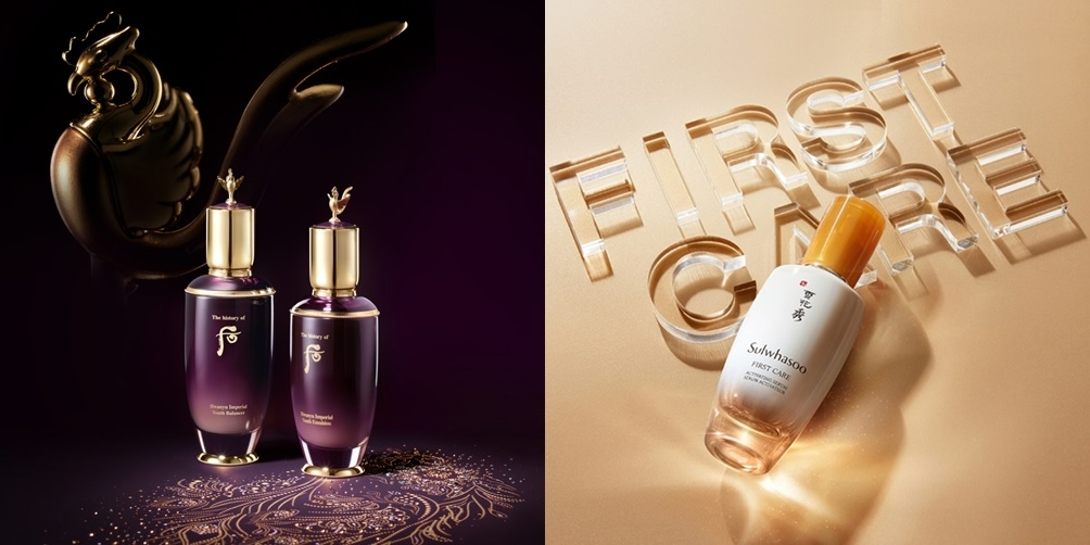 (왼쪽부터) LG생활건강 '후', 아모레퍼시픽 '설화수'/사진제공=각 사 홈페이지