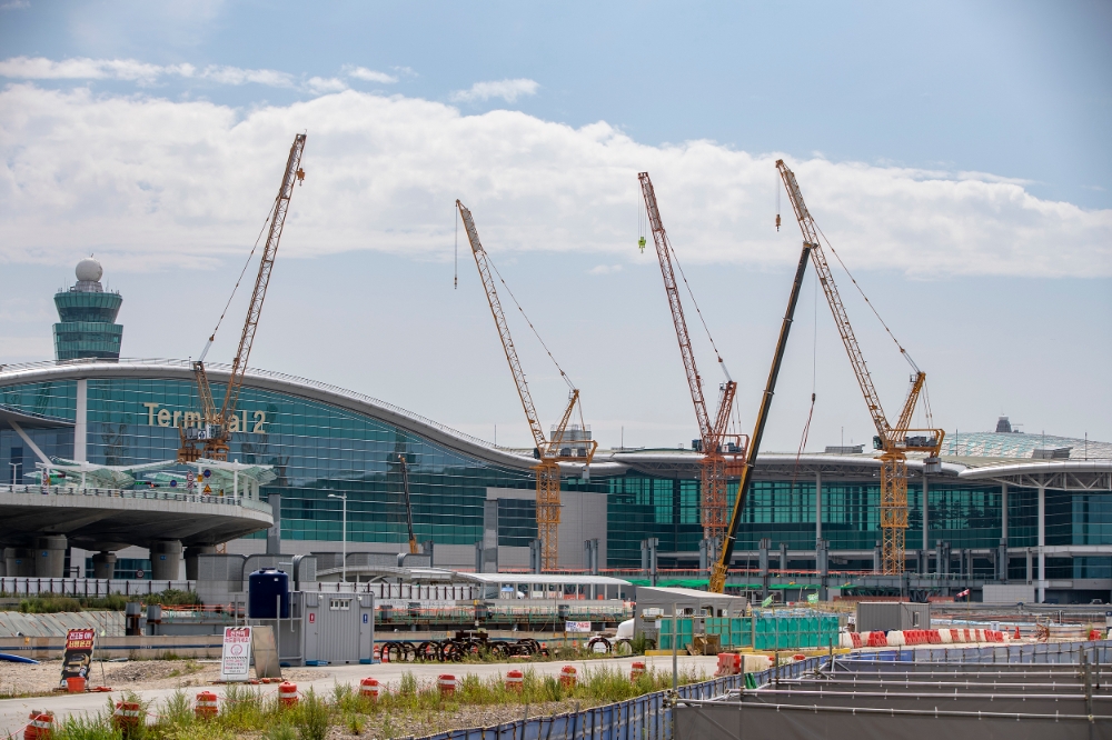 인천공항 4단계 건설현장. /사진제공=인천국제공항공사